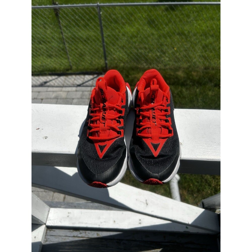 Under Armour Leadoff Low RM 3.0 Youth Baseball Cleats Black Red Size 5Y